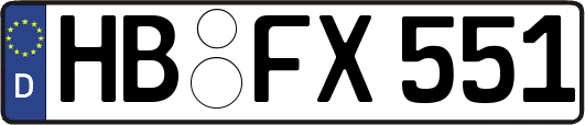 HB-FX551