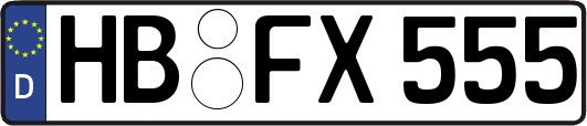 HB-FX555