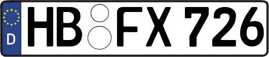 HB-FX726