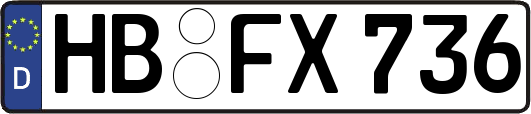 HB-FX736