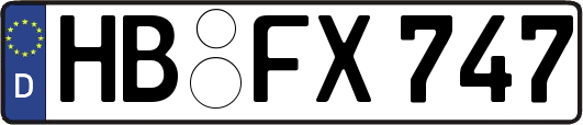 HB-FX747