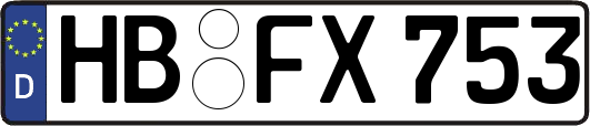 HB-FX753