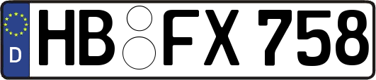 HB-FX758
