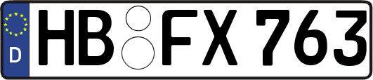 HB-FX763
