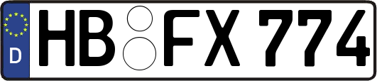HB-FX774