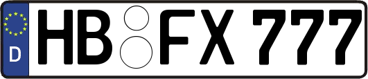 HB-FX777