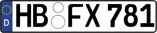 HB-FX781