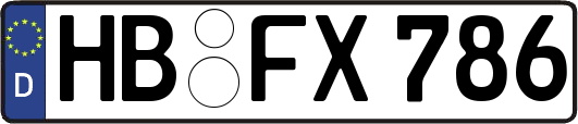 HB-FX786