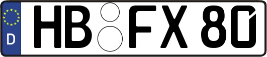 HB-FX80