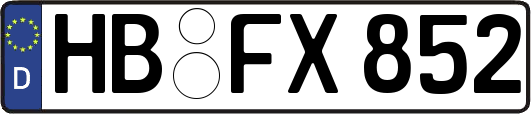 HB-FX852