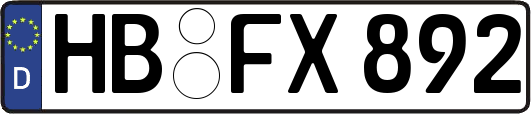 HB-FX892