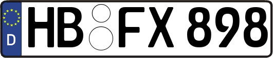 HB-FX898