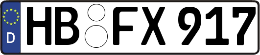 HB-FX917