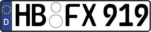 HB-FX919