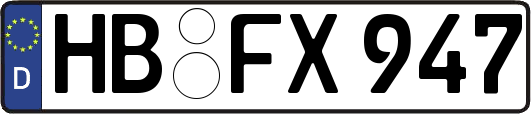 HB-FX947