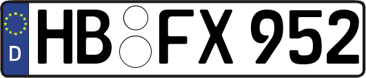 HB-FX952