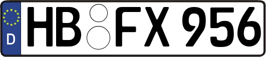 HB-FX956