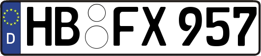 HB-FX957