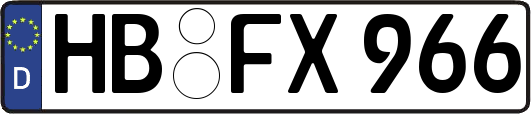 HB-FX966