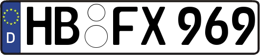 HB-FX969