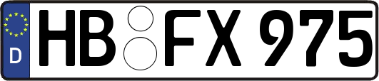 HB-FX975