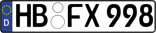 HB-FX998