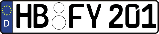 HB-FY201