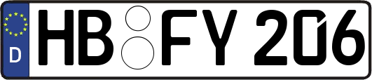 HB-FY206