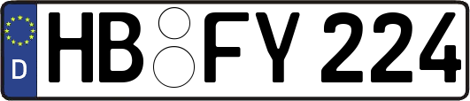 HB-FY224