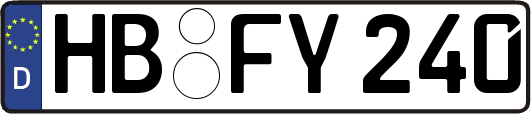 HB-FY240