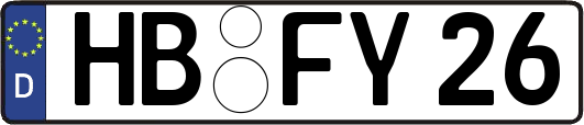 HB-FY26