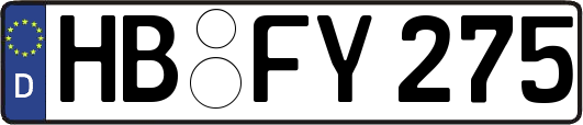 HB-FY275