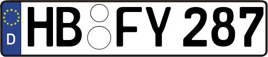 HB-FY287
