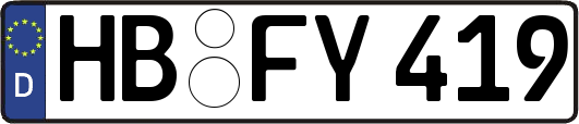 HB-FY419