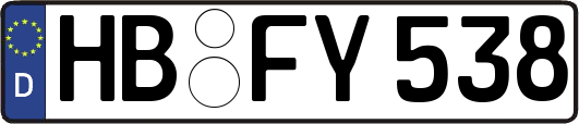 HB-FY538