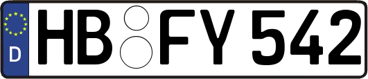 HB-FY542