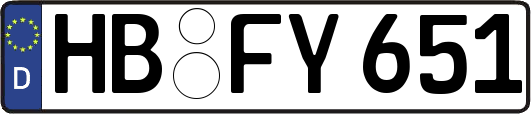 HB-FY651