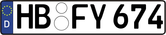 HB-FY674