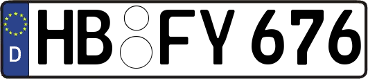 HB-FY676