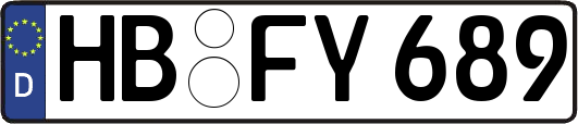 HB-FY689