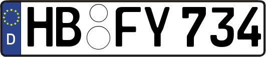HB-FY734