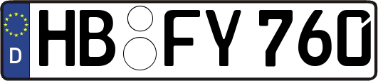 HB-FY760