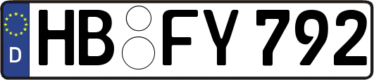 HB-FY792