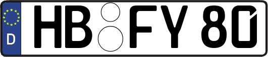 HB-FY80