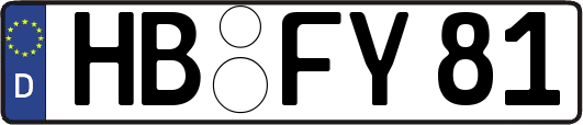 HB-FY81