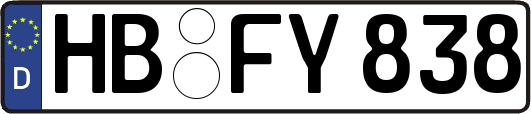 HB-FY838
