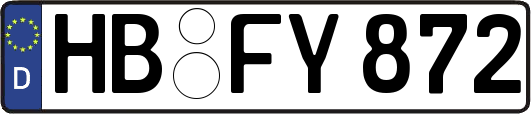 HB-FY872