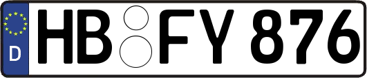 HB-FY876