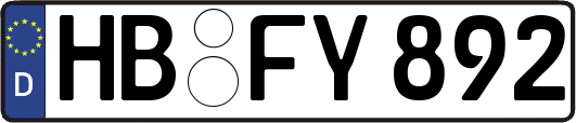 HB-FY892