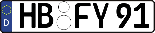 HB-FY91